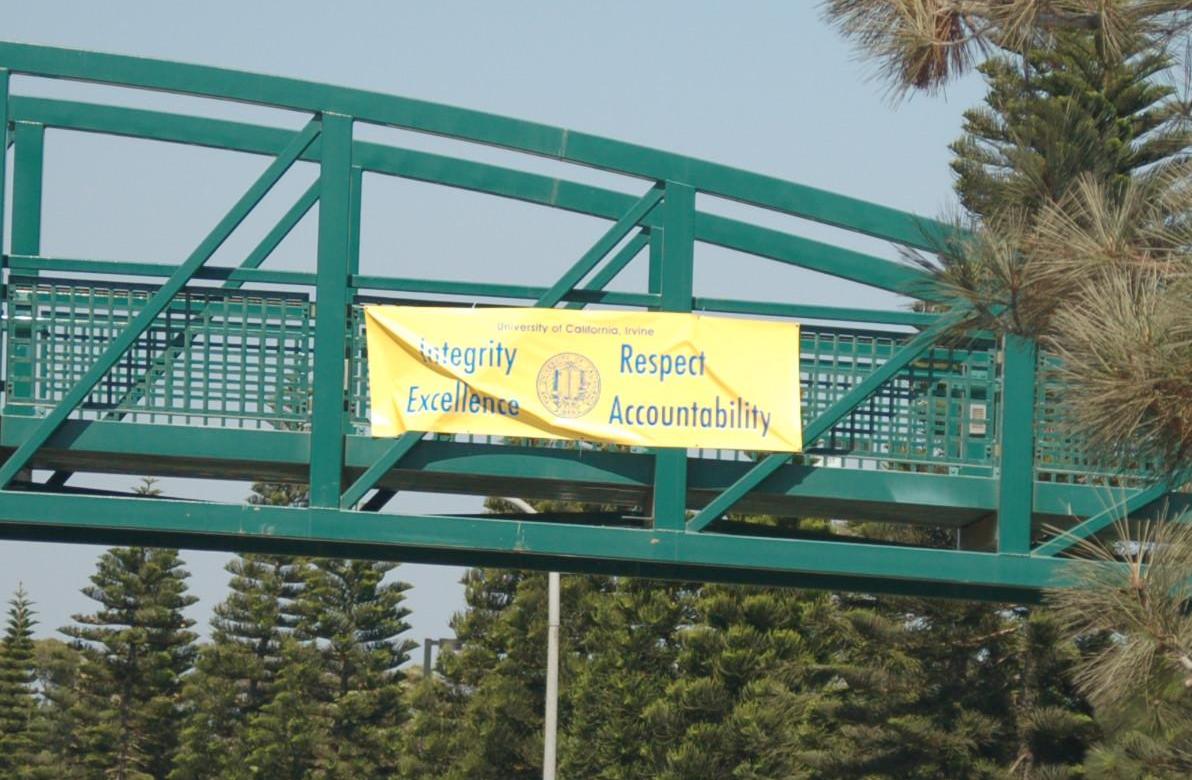 Sign at UCI